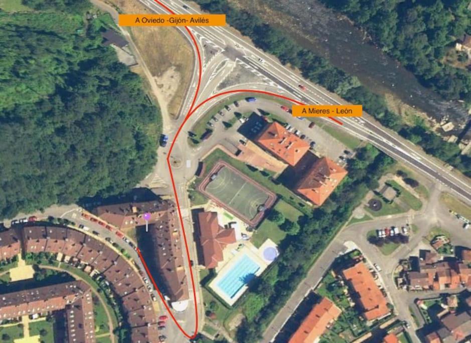Santa Eulalia de MorcinEl Angliru 3公寓 外观 照片